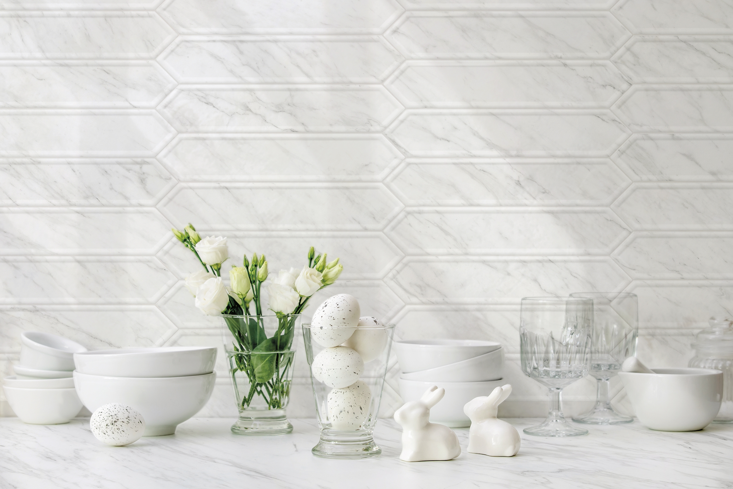 Volakas Pickett Matt Subway - 332x65 - Floor Tile