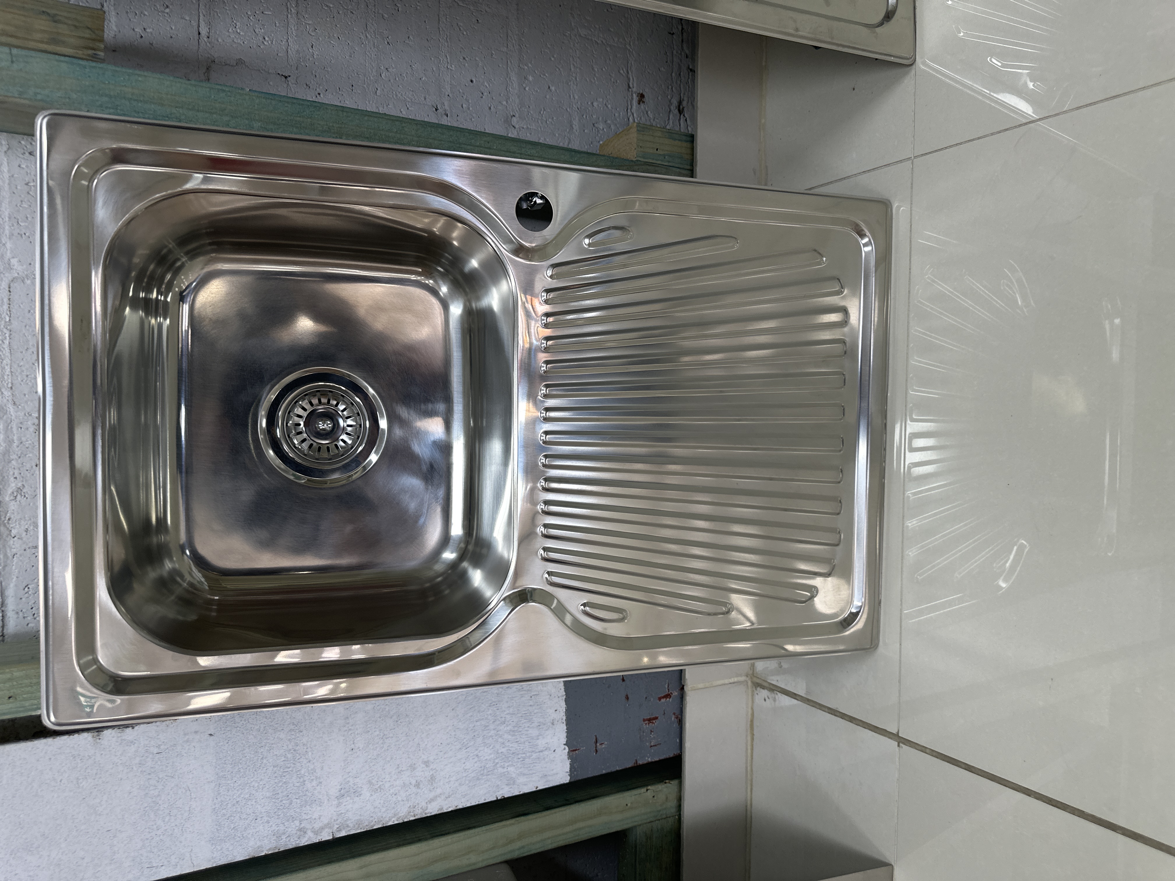 1 bowl Pressed Kitchen Sink  - Sinks