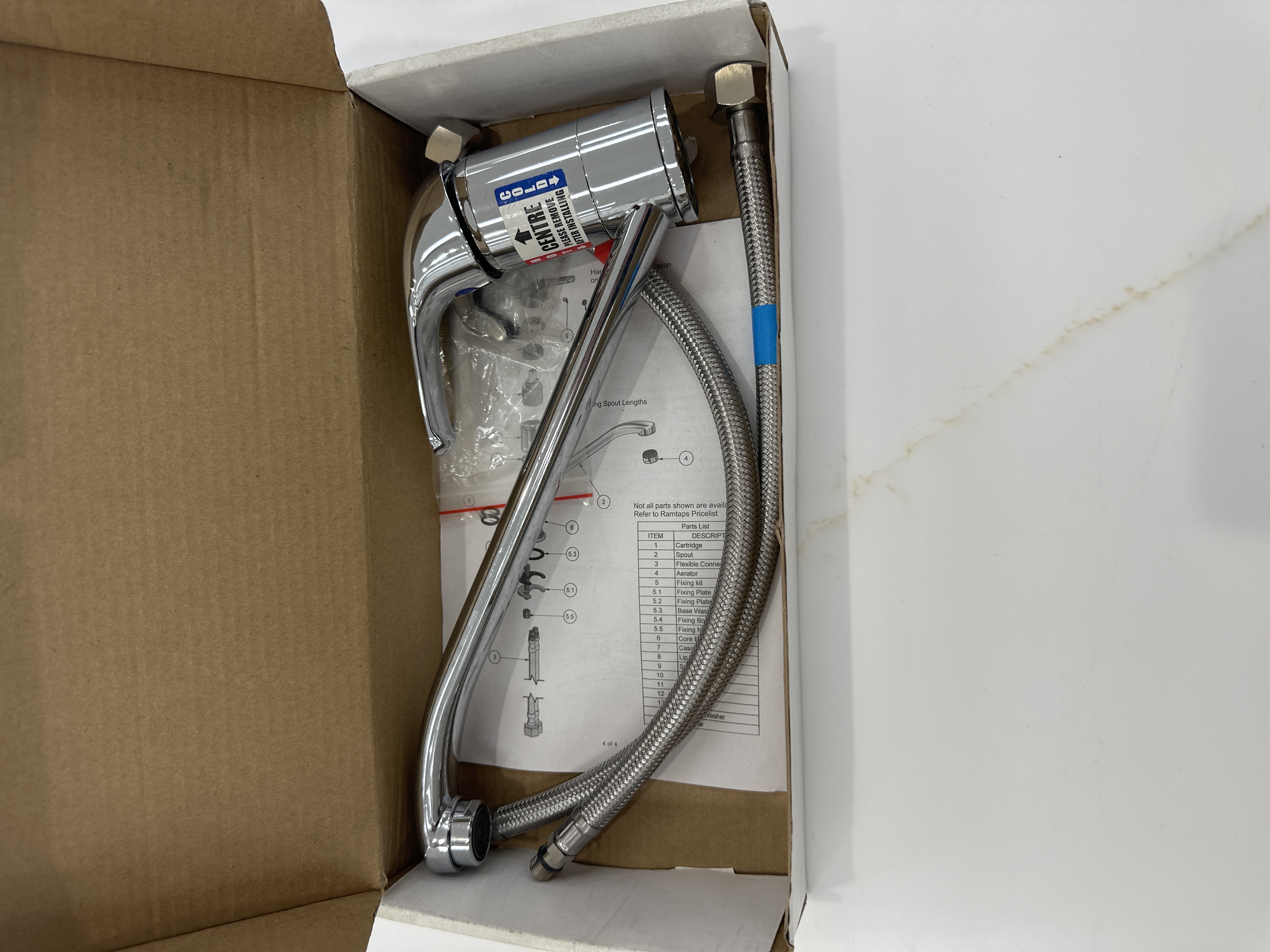 Slimline Kitchen Mixer Tap - Tapware